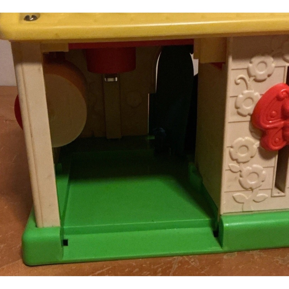 Vintage Fisher Price Discovery Cottage Jumbo People 136 House 1984 U.S.A. - Picture 11 of 16